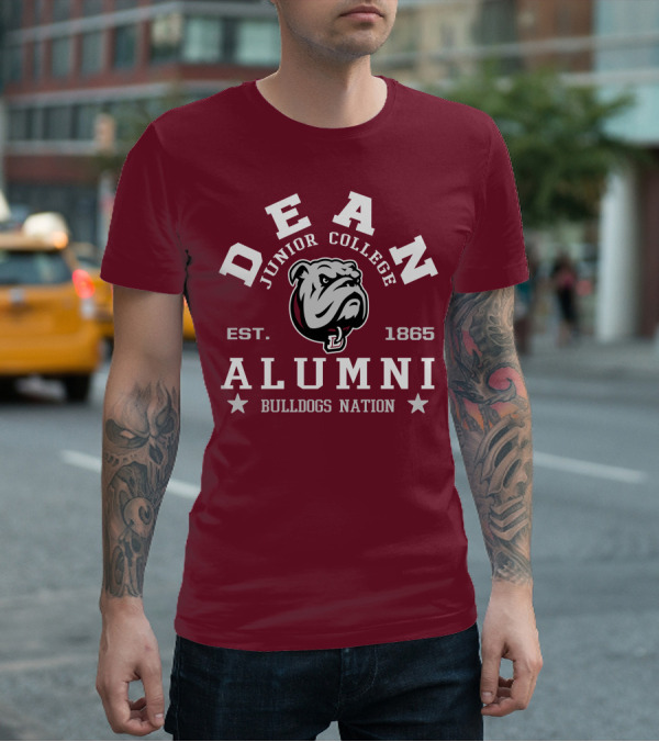 Dean Junior College Alumni Bulldogs Nation Est. 1865 T-Shirt