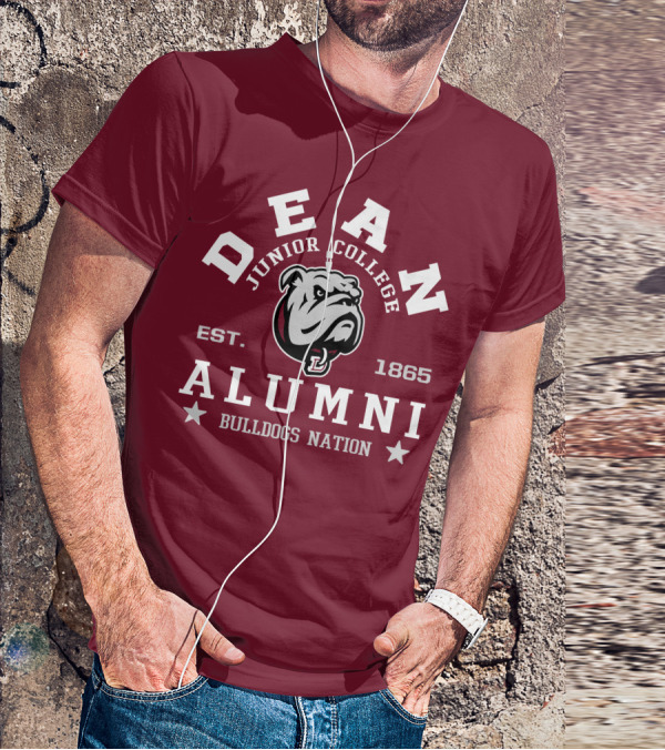 Dean Junior College Alumni Bulldogs Nation Est. 1865 T-Shirt