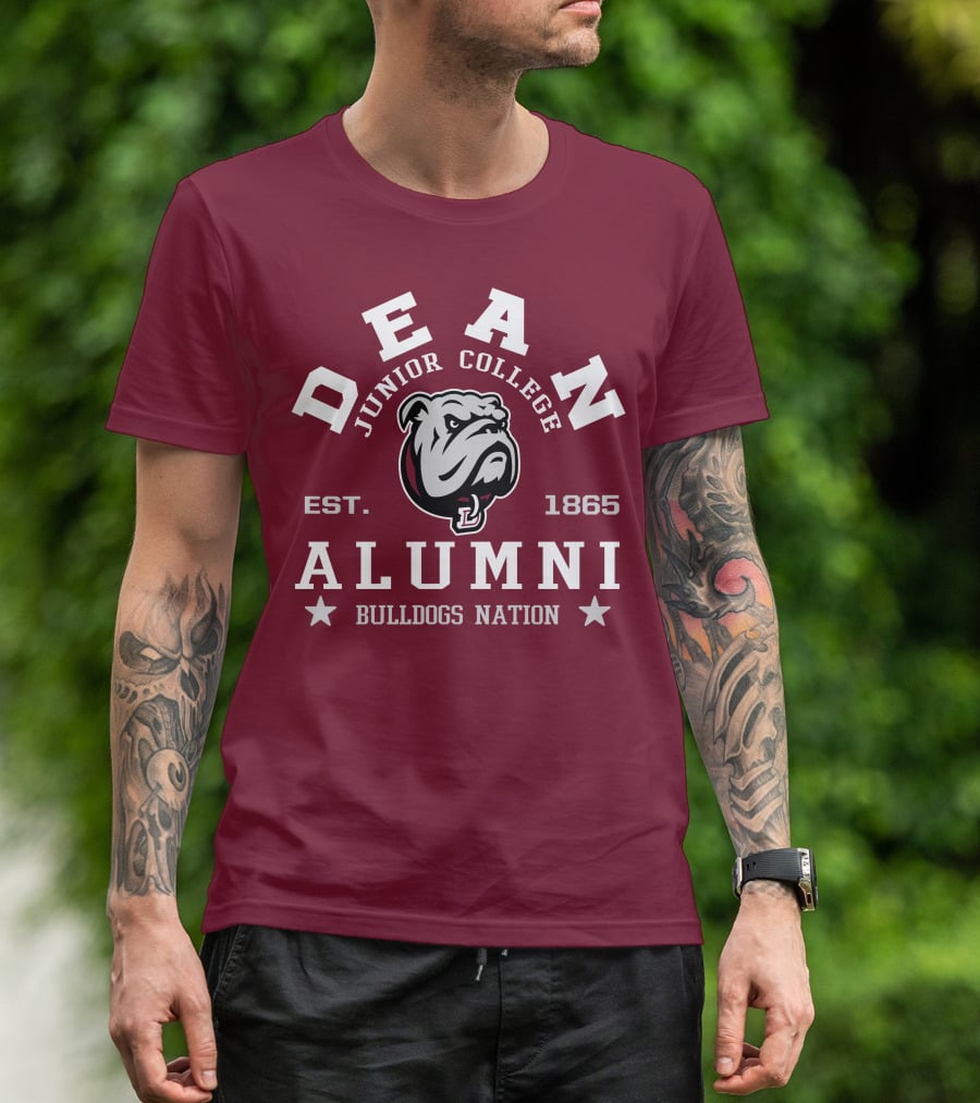 Dean Junior College Alumni Bulldogs Nation Est. 1865 T-Shirt