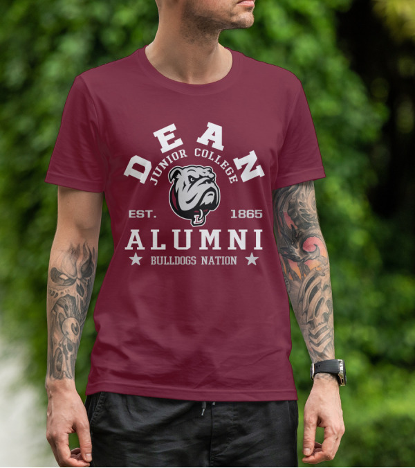 Dean Junior College Alumni Bulldogs Nation Est. 1865 T-Shirt