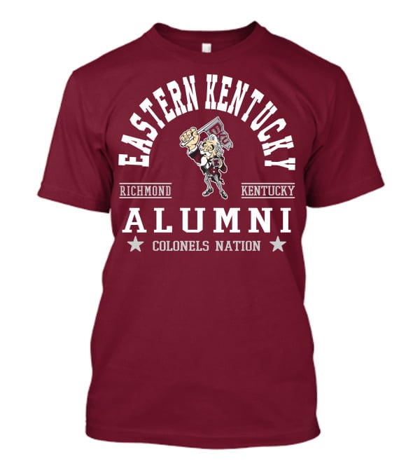 Eastern Kentucky Alumni Colonels Nation Richmond Kentucky T-Shirt