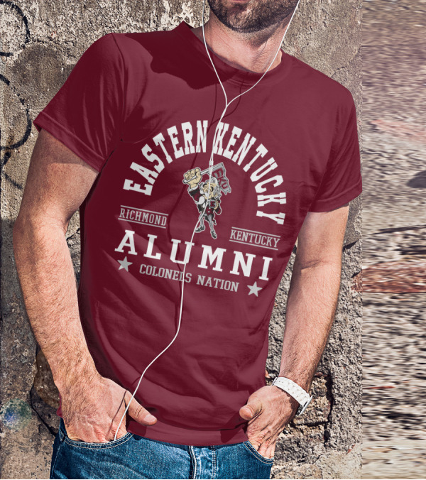 Eastern Kentucky Alumni Colonels Nation Richmond Kentucky T-Shirt