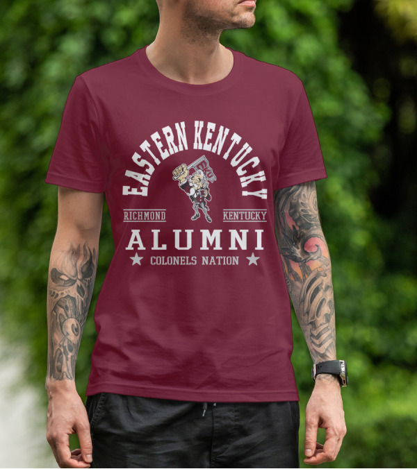 Eastern Kentucky Alumni Colonels Nation Richmond Kentucky T-Shirt