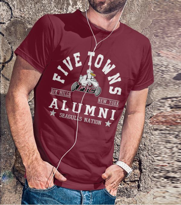Five Towns College FTC Dix Hills New York Alumni Seagulls Nation T-Shirt