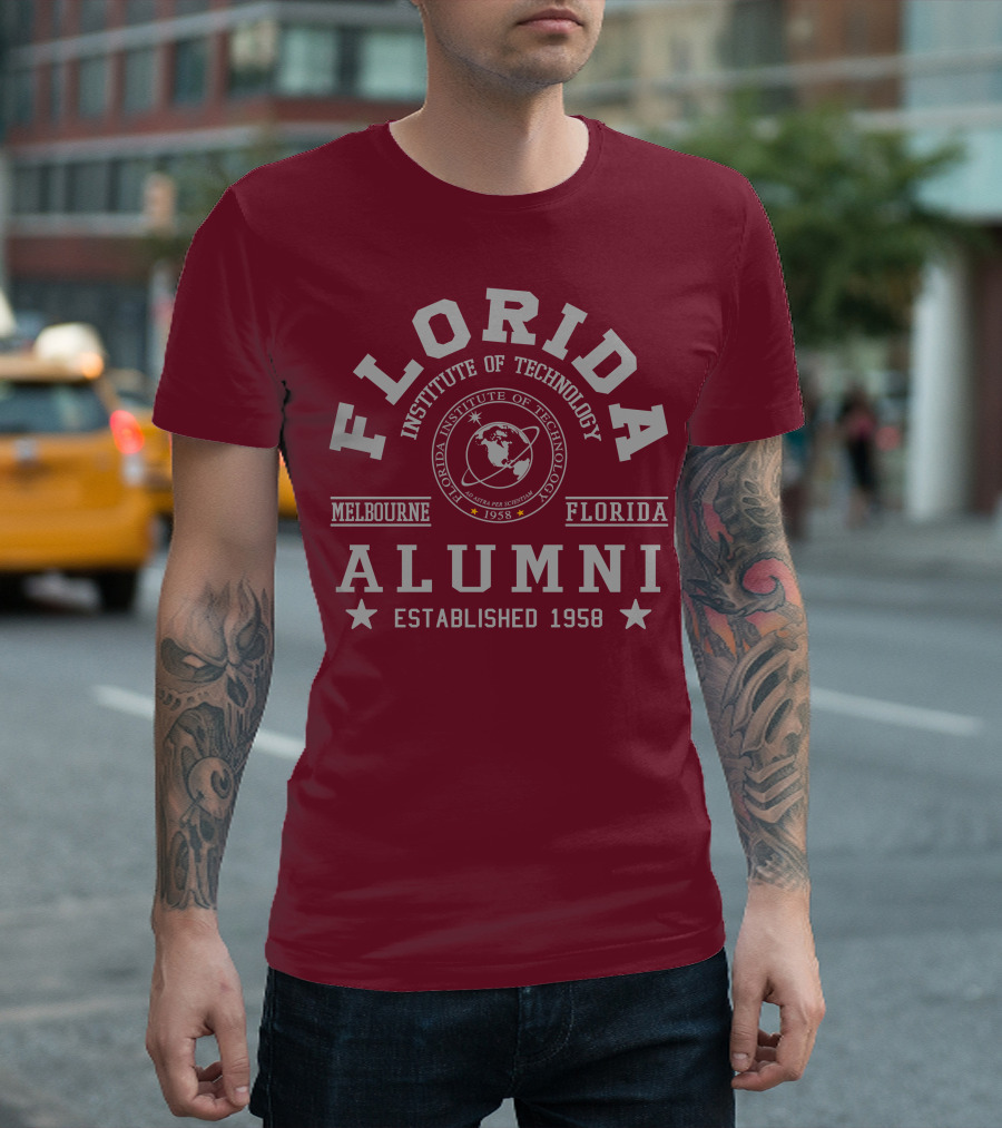 Florida Institute Of Technology Alumni Established 1958 Melbourne Florida T-Shirt