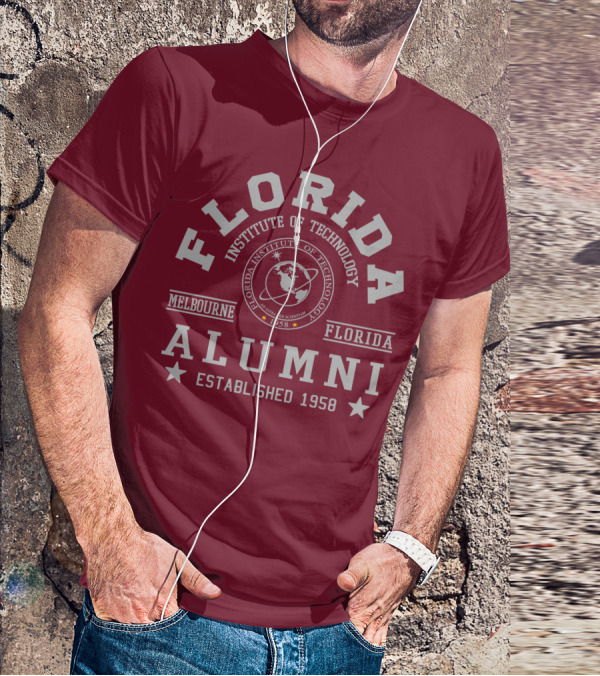 Florida Institute Of Technology Alumni Established 1958 Melbourne Florida T-Shirt