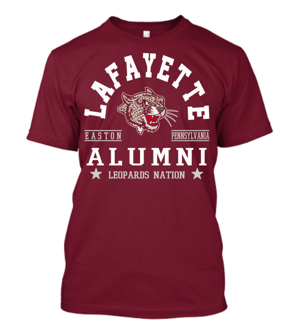 Lafayette College Alumni Leopards Nation Easton Pennsylvania T-Shirt