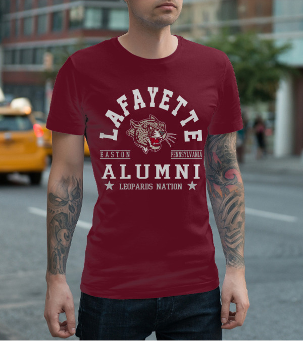 Lafayette College Alumni Leopards Nation Easton Pennsylvania T-Shirt