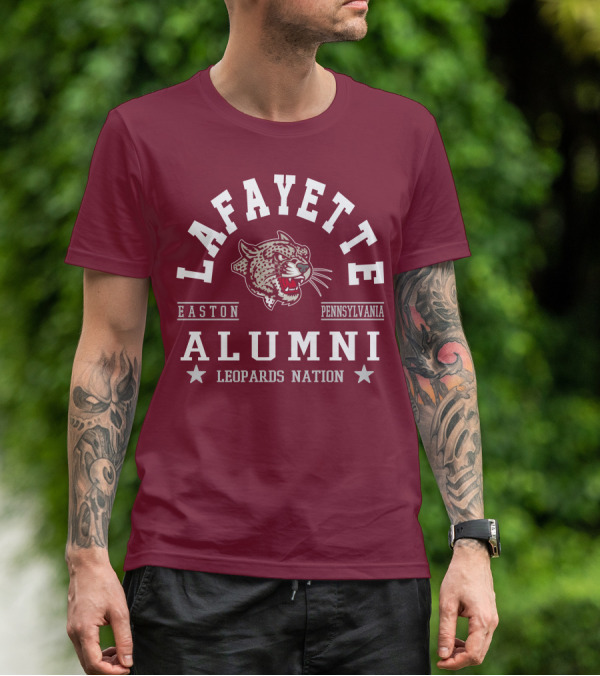 Lafayette College Alumni Leopards Nation Easton Pennsylvania T-Shirt
