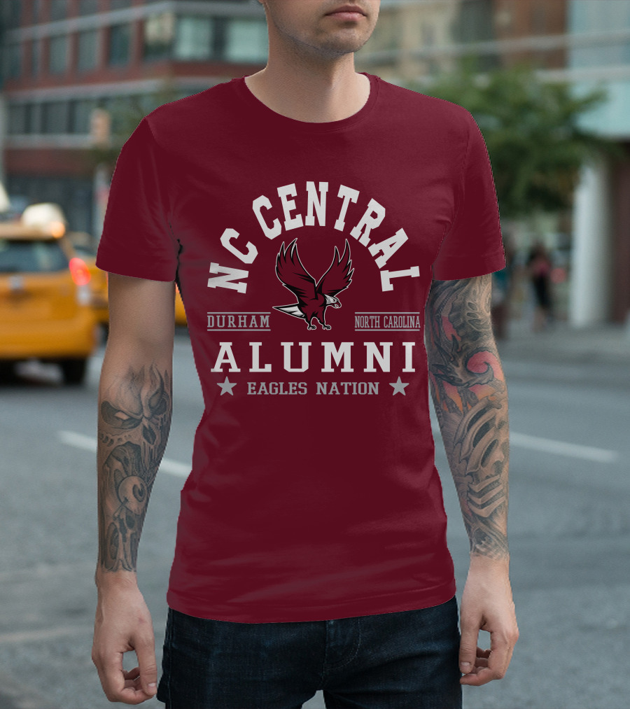 NC Central Alumni Eagles Nation Durham North Carolina T-Shirt