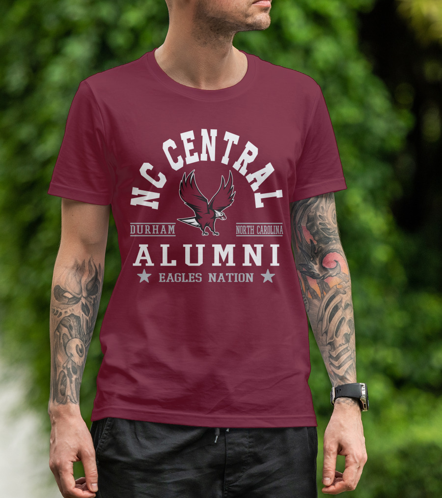 NC Central Alumni Eagles Nation Durham North Carolina T-Shirt