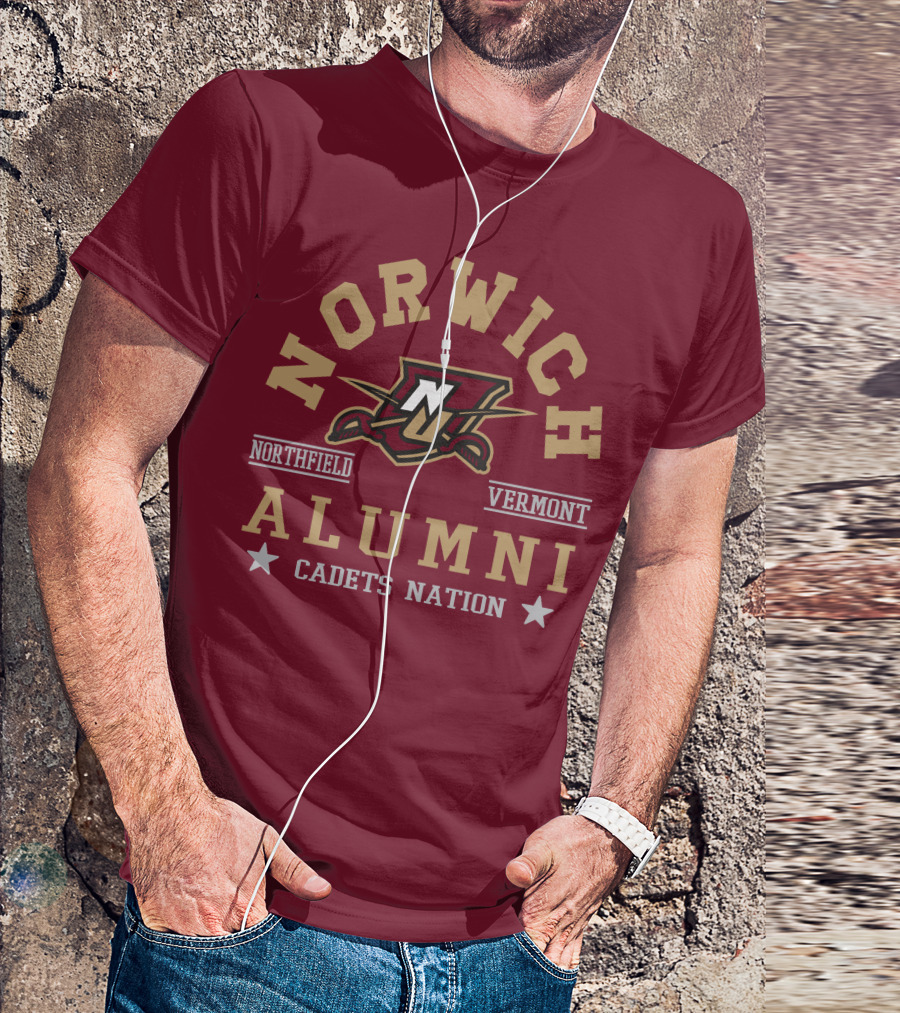 Norwich Alumni Northfield Vermont Cadets Nation T-Shirt