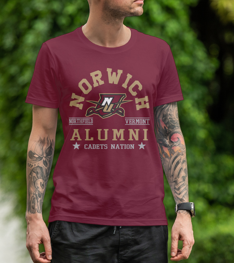 Norwich Alumni Northfield Vermont Cadets Nation T-Shirt