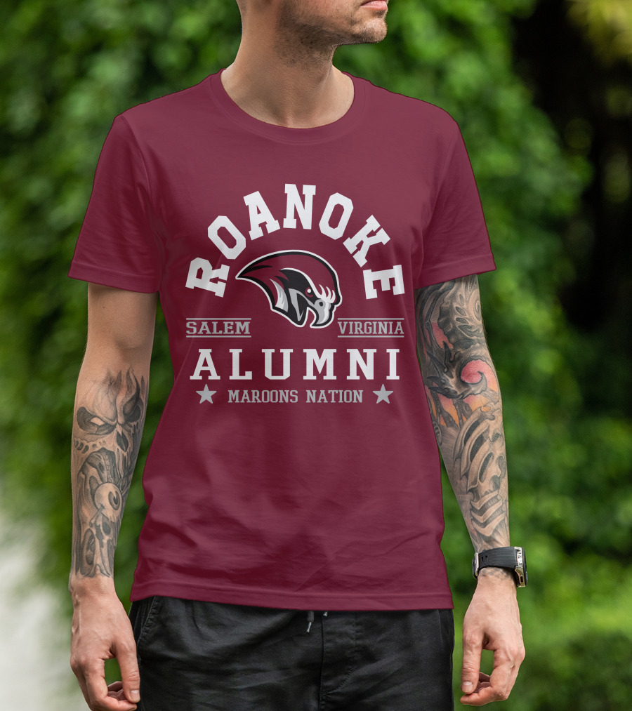 Roanoke College Salem Virginia Alumni Maroons Nation T-Shirt