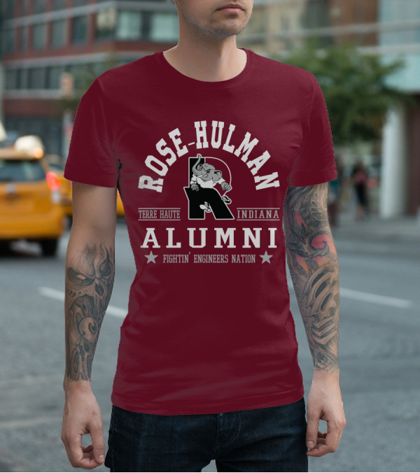 ROSE-HULMAN ALUMNI TERRE HAUTE INDIANA FIGHTIN' ENGINEERS NATION T-Shirt