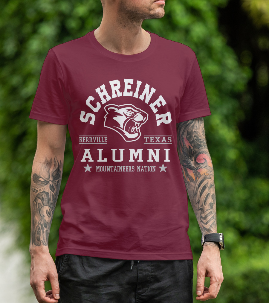 Schreiner Kerrville Texas Alumni Mountaineers Nation T-Shirt