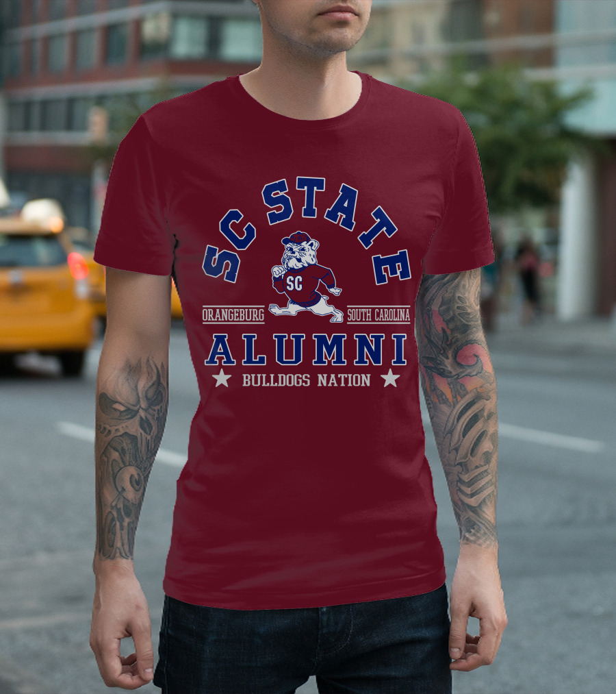 SC State Alumni Bulldogs Nation Orangeburg South Carolina T-Shirt