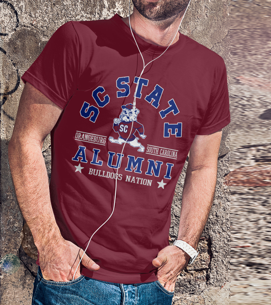 SC State Alumni Bulldogs Nation Orangeburg South Carolina T-Shirt