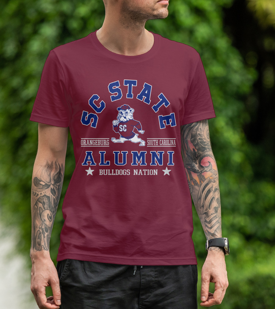 SC State Alumni Bulldogs Nation Orangeburg South Carolina T-Shirt