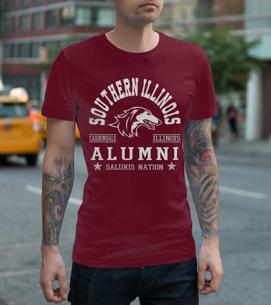 Southern Illinois Carbondale Salukis Alumni Nation T-Shirt