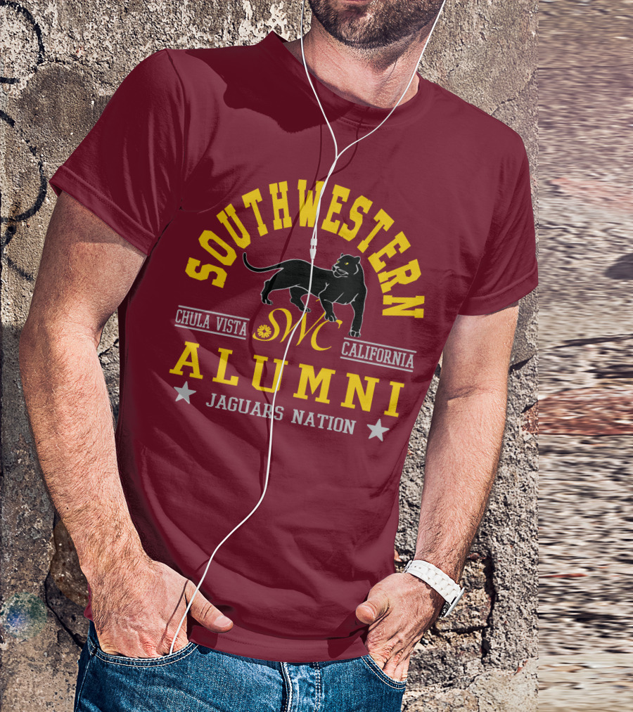 Southwestern Alumni Chula Vista California Jaguars Nation SWC T-Shirt