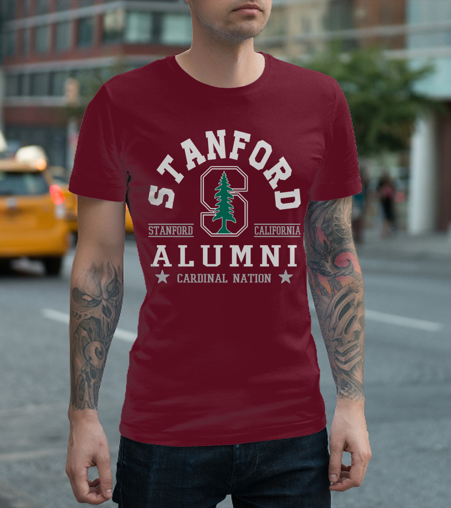Stanford Alumni Cardinal Nation California T-Shirt