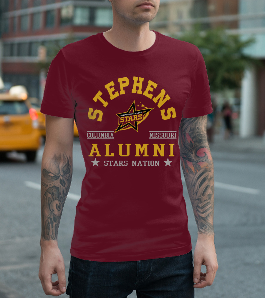 Stephens College Stars Alumni Columbia Missouri Stars Nation T-Shirt
