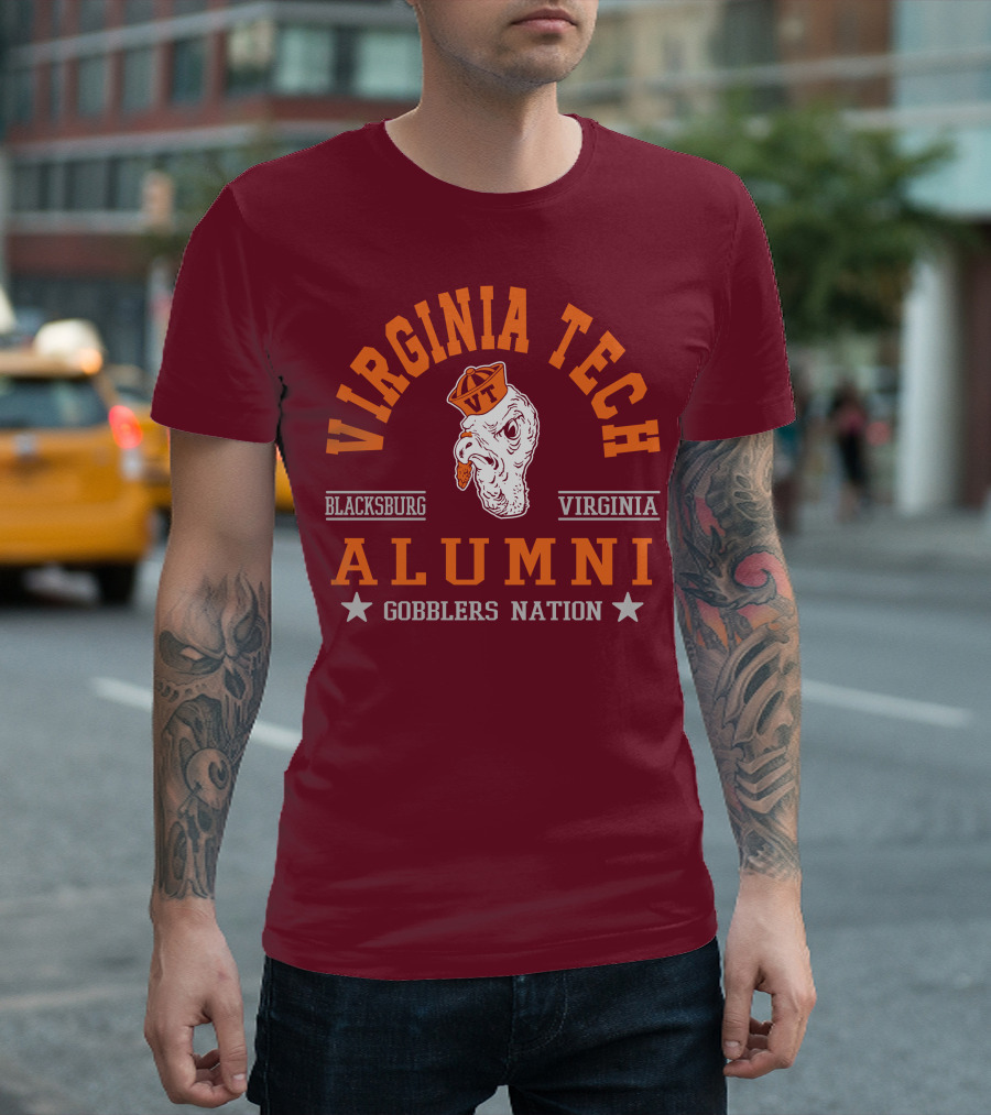 Virginia Tech Alumni Gobblers Nation Blacksburg Virginia T-Shirt