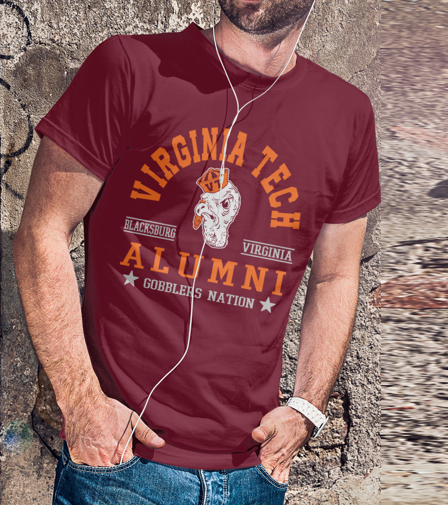 Virginia Tech Alumni Gobblers Nation Blacksburg Virginia T-Shirt