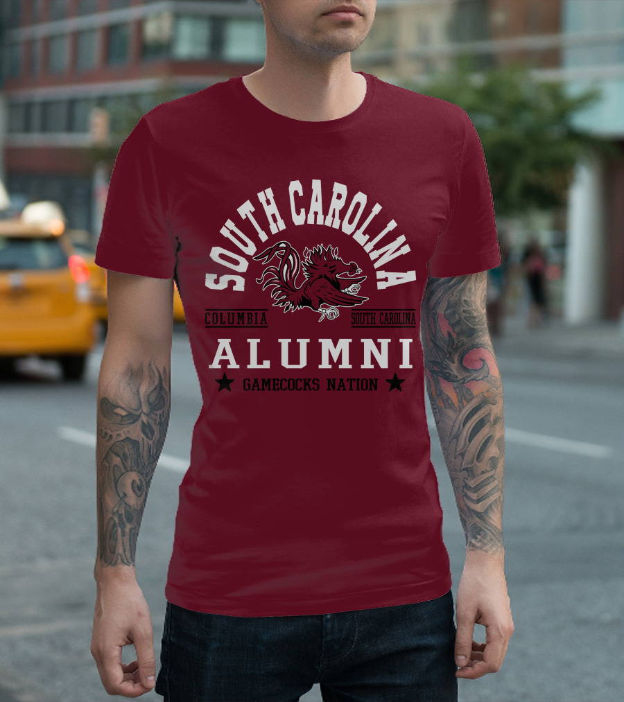 South Carolina Alumni Columbia Gamecocks Nation T-Shirt