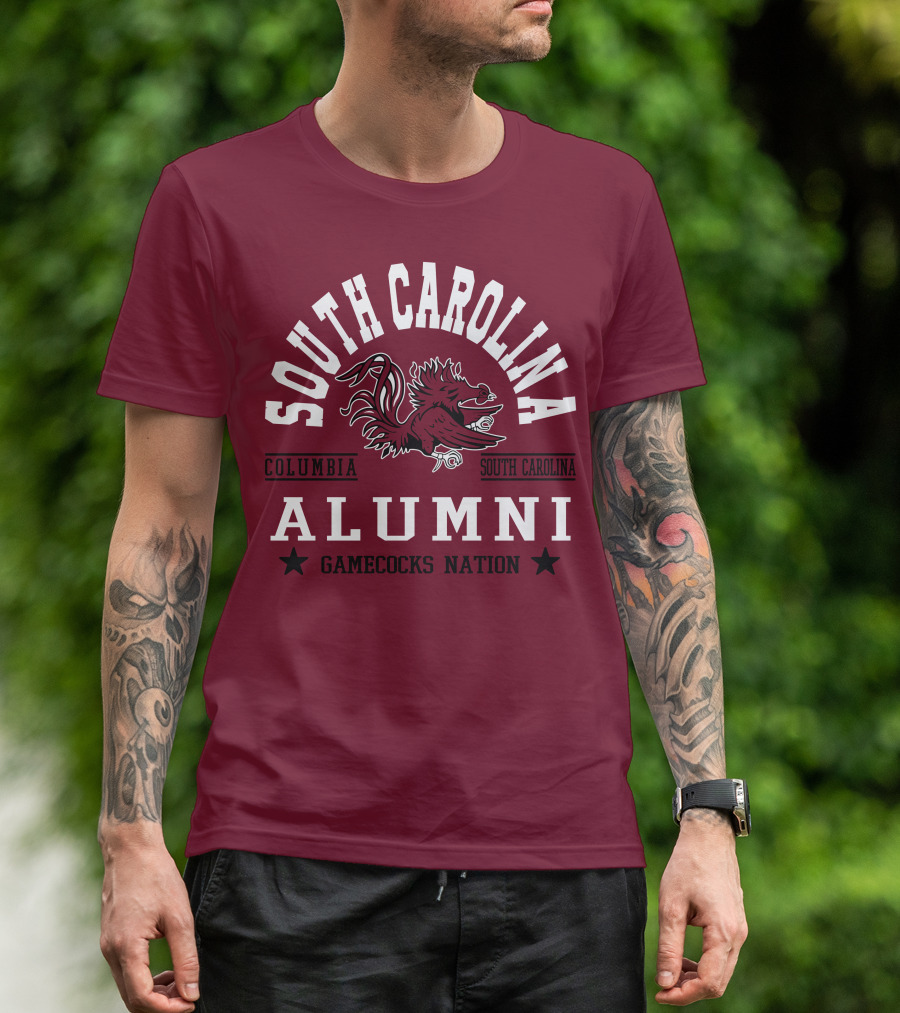 South Carolina Alumni Columbia Gamecocks Nation T-Shirt
