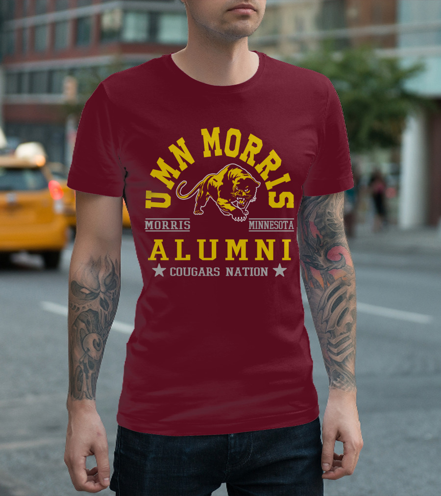 UMN Morris Alumni Cougars Nation Minnesota T-Shirt