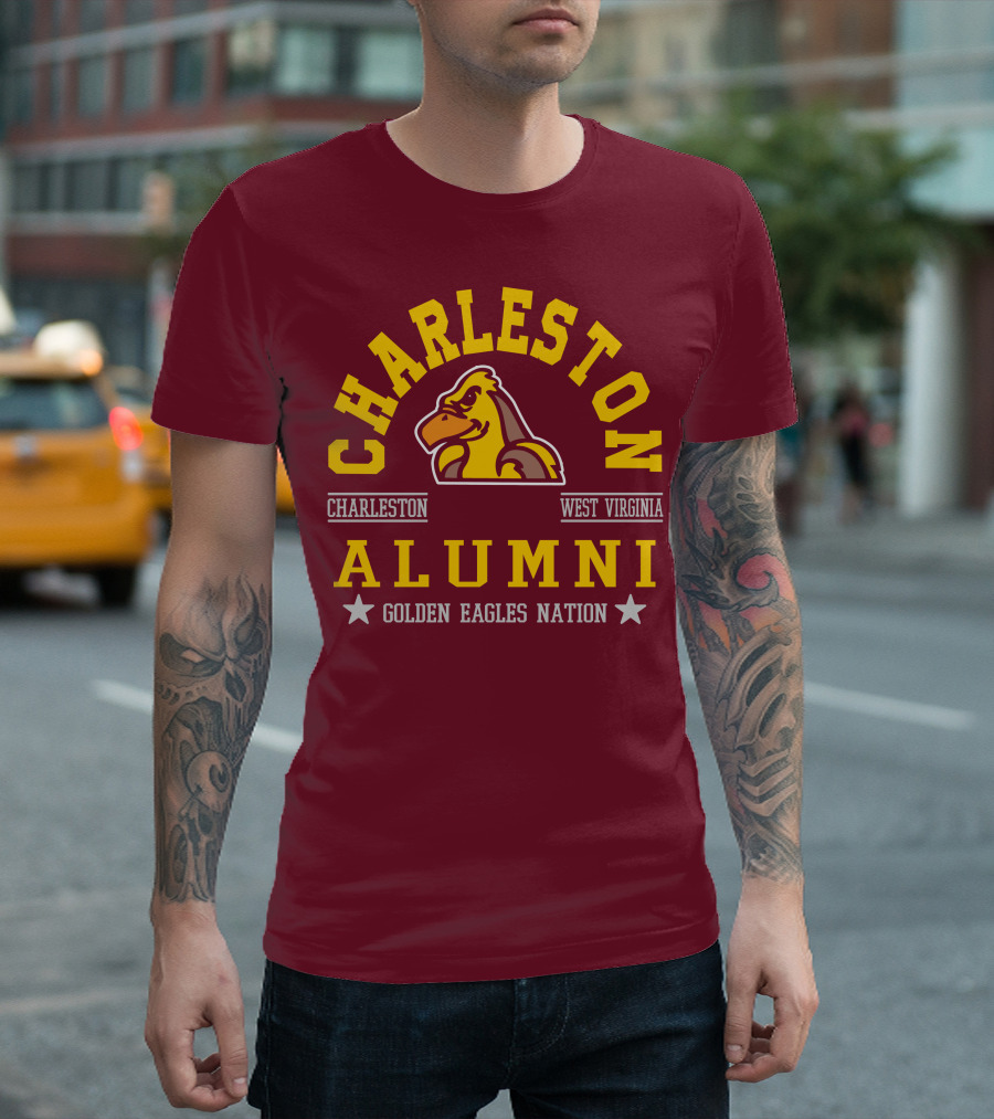 Charleston West Virginia Alumni Golden Eagles Nation T-Shirt