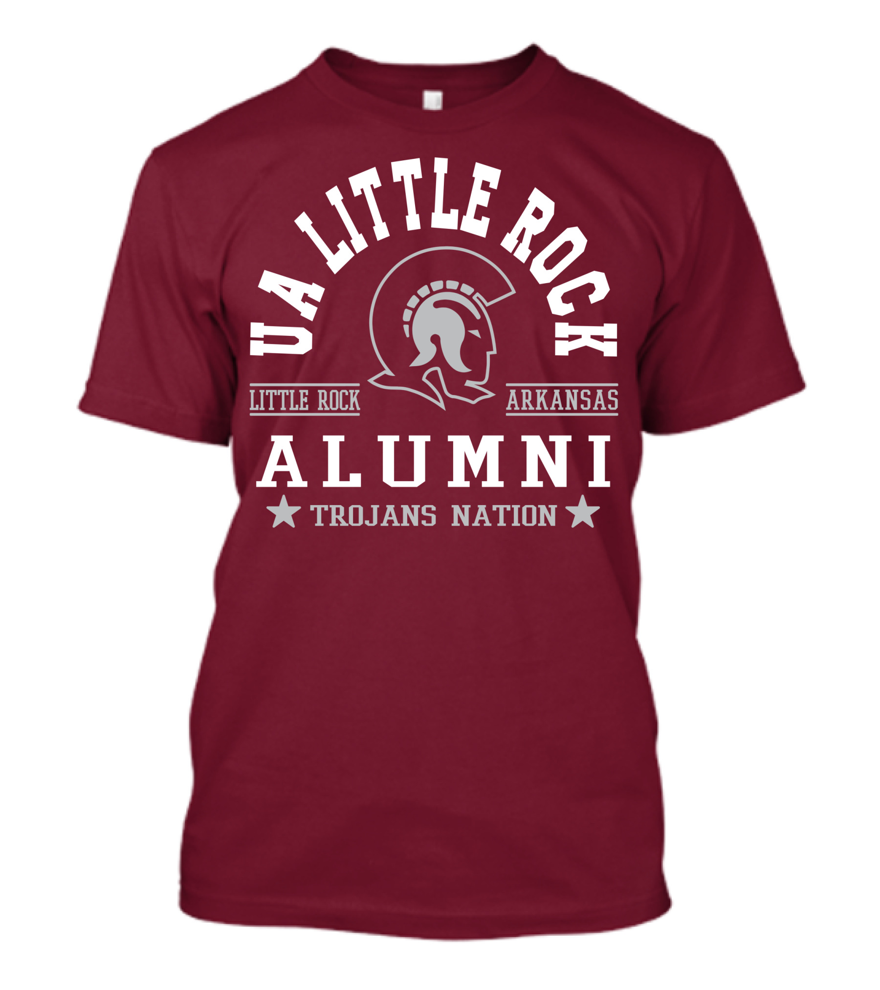 UA Little Rock Alumni Arkansas Trojans Nation T-Shirt