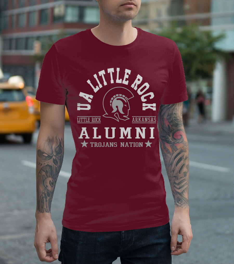 UA Little Rock Alumni Arkansas Trojans Nation T-Shirt