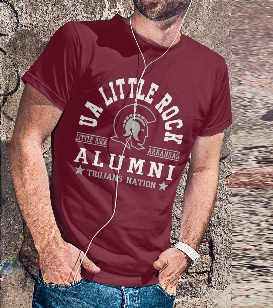 UA Little Rock Alumni Arkansas Trojans Nation T-Shirt