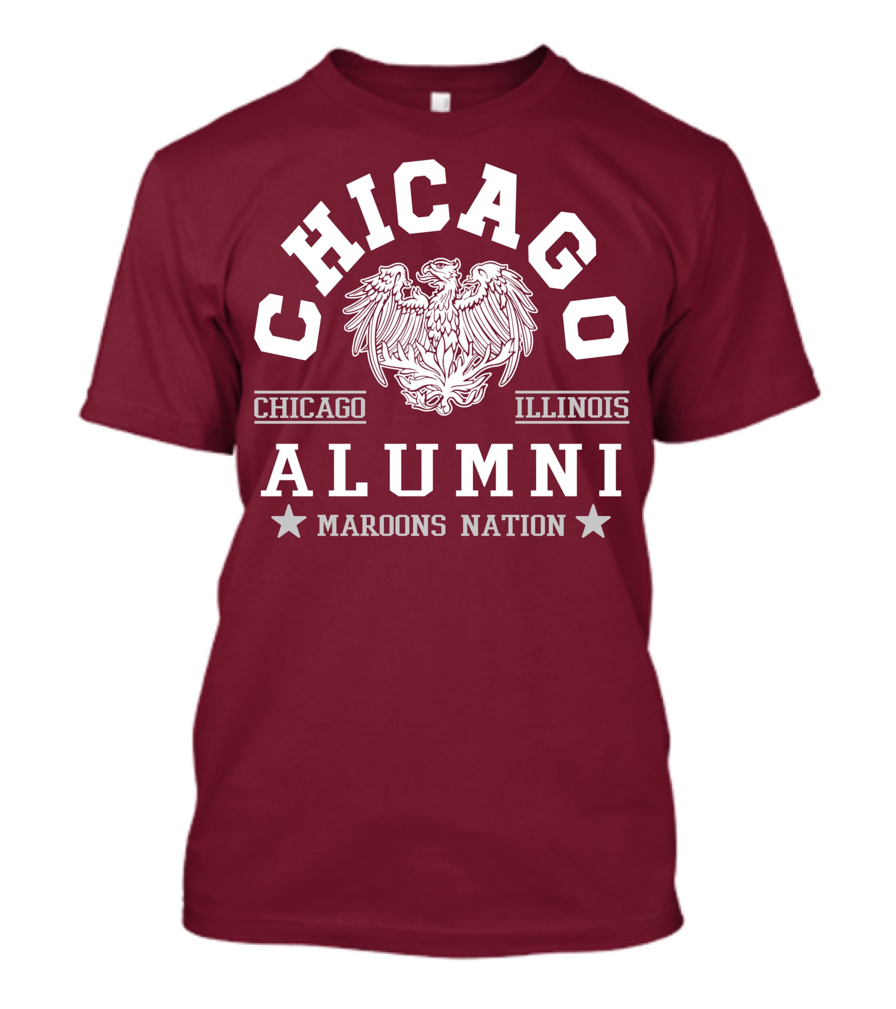 Chicago Illinois Alumni Maroons Nation T-Shirt