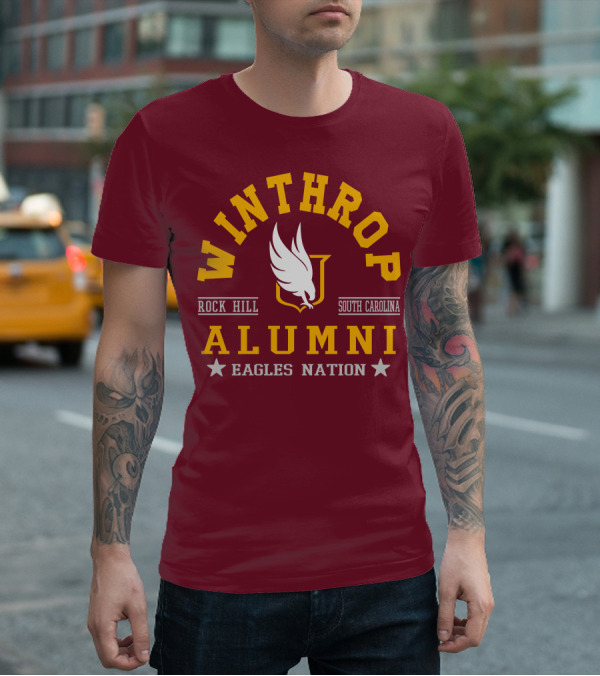 Winthrop Alumni Rock Hill South Carolina Eagles Nation T-Shirt