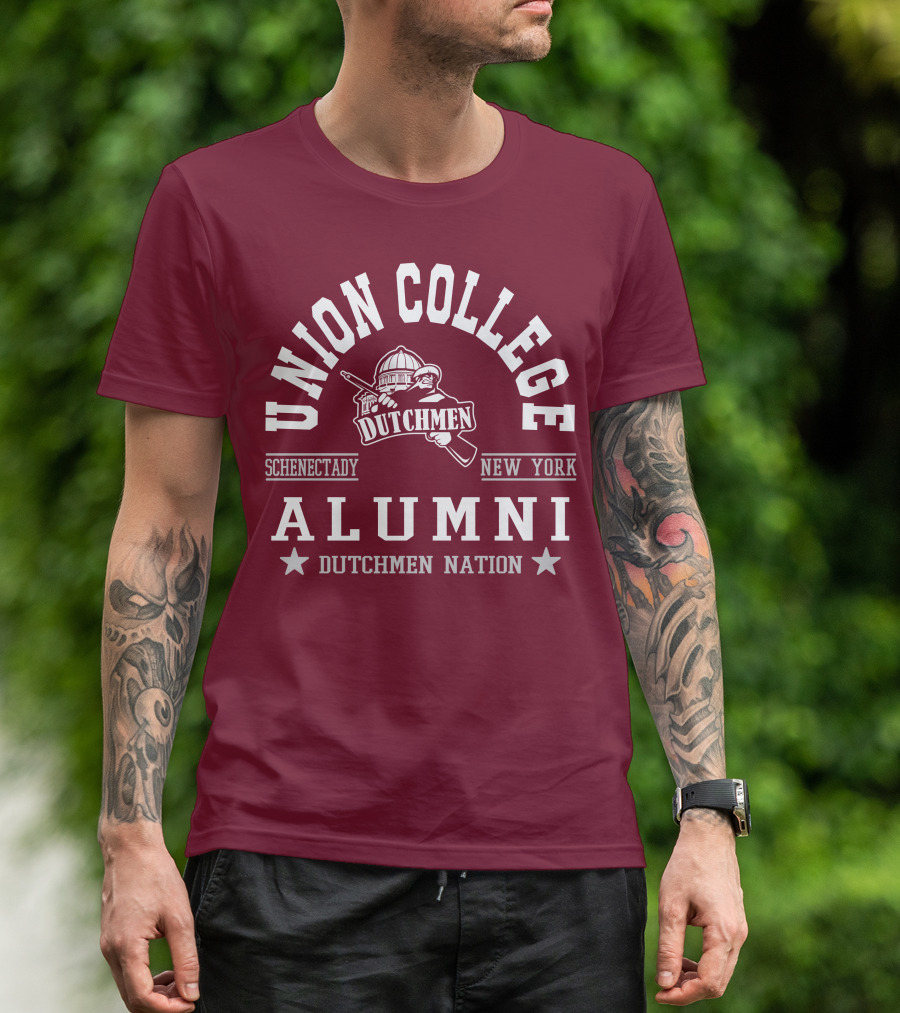 Union College Alumni Dutchmen Nation Schenectady New York T-Shirt