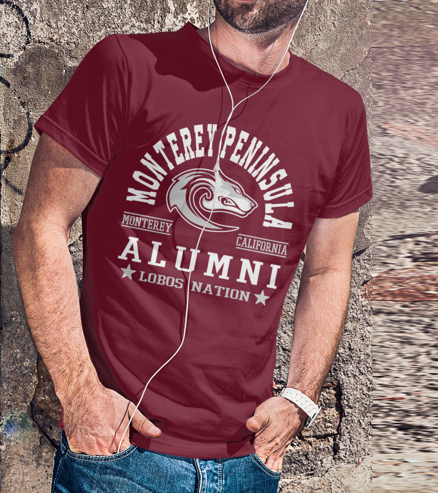 Monterey Peninsula College California Alumni Lobos Nation T-Shirt