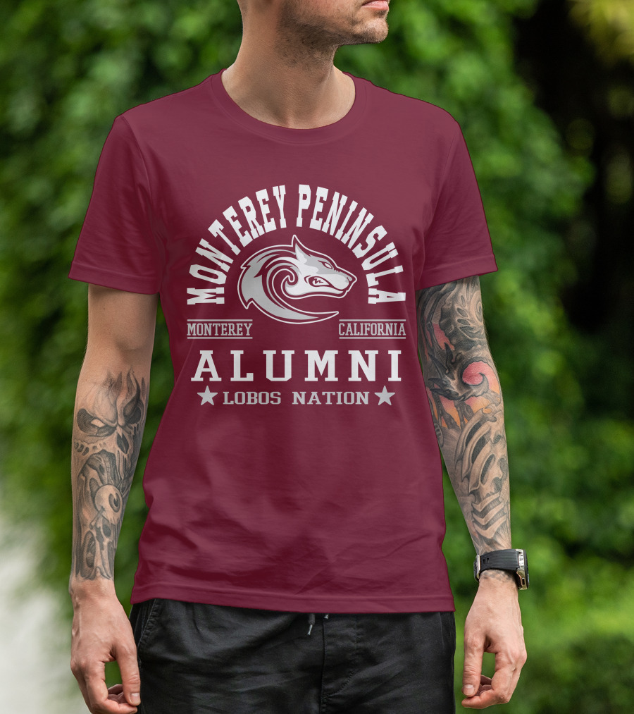 Monterey Peninsula College California Alumni Lobos Nation T-Shirt