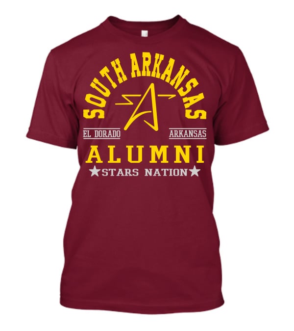 South Arkansas El Dorado Alumni Stars Nation Arkansas T-Shirt