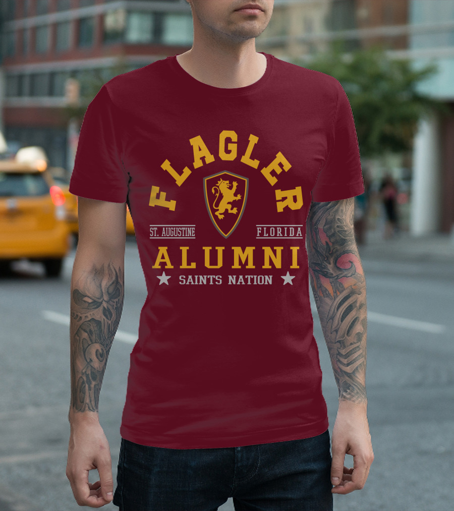 Flagler Alumni St. Augustine Florida Saints Nation T-Shirt