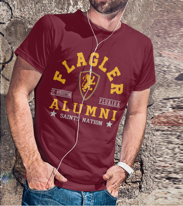 Flagler Alumni St. Augustine Florida Saints Nation T-Shirt