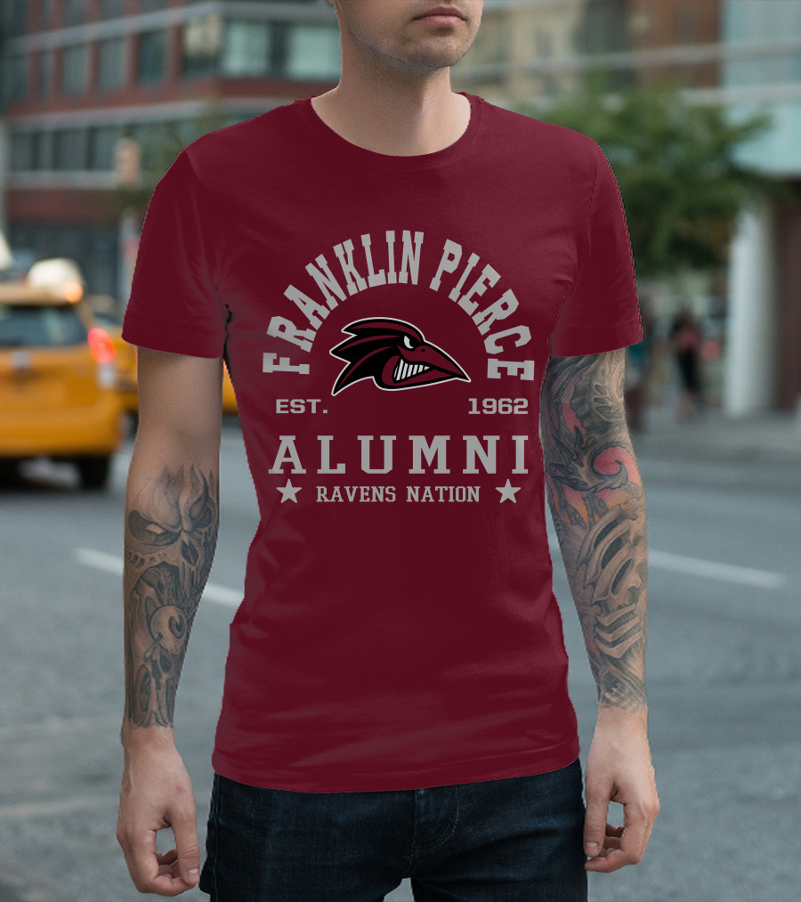 Franklin Pierce Alumni Ravens Nation Est. 1962 T-Shirt