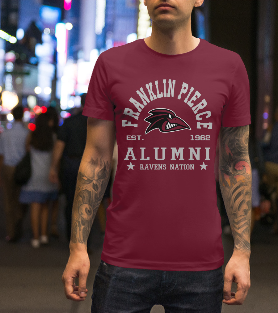 Franklin Pierce Alumni Ravens Nation Est. 1962 T-Shirt
