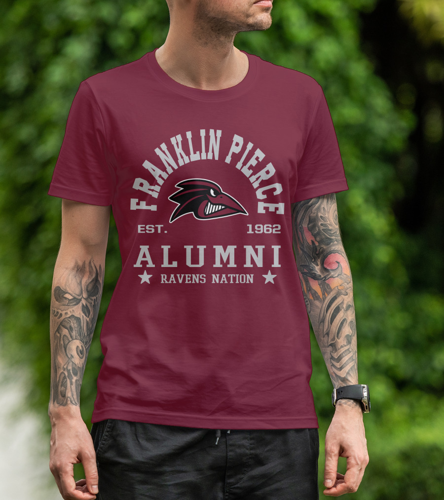 Franklin Pierce Alumni Ravens Nation Est. 1962 T-Shirt