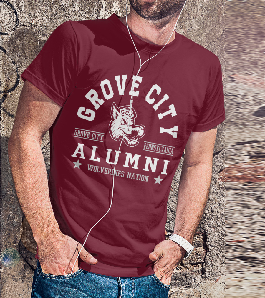 Grove City College Alumni Wolverines Nation Pennsylvania T-Shirt