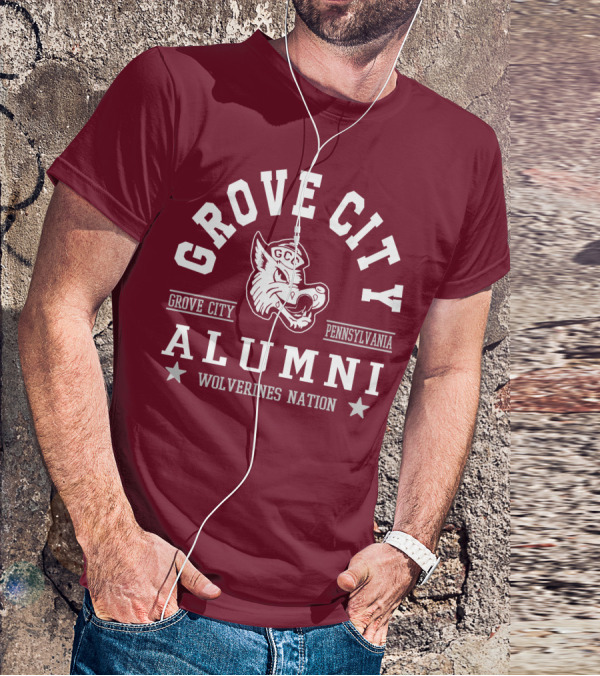 Grove City College Alumni Wolverines Nation Pennsylvania T-Shirt