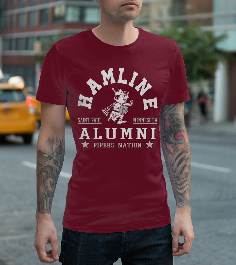 Hamline Alumni Pipers Nation Saint Paul Minnesota T-Shirt